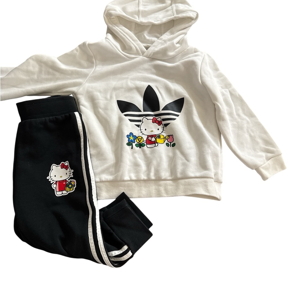 Adidas x Hello Kitty Black Joggers